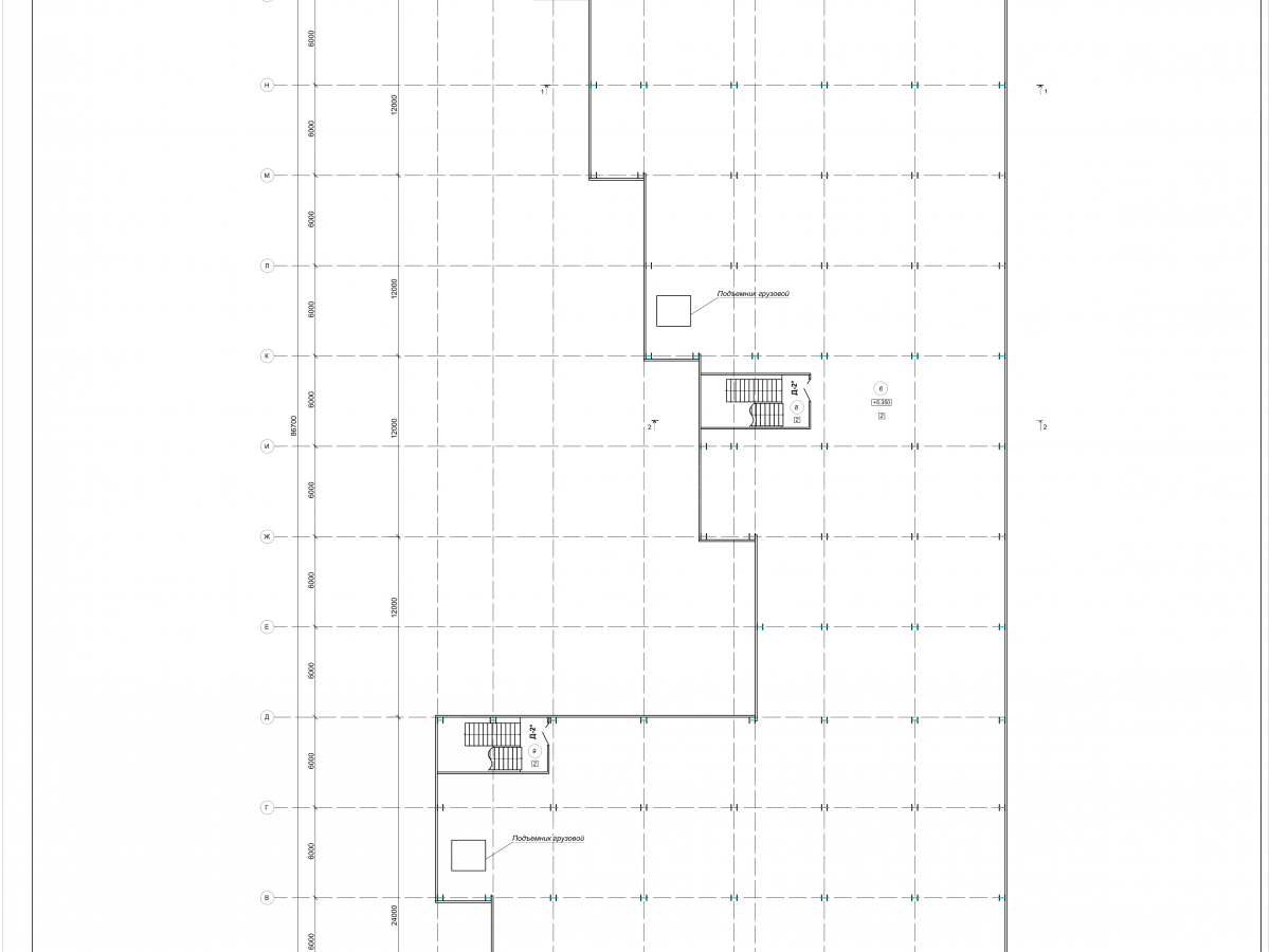 Планировка Склад из сэндвич-панелей -  фото 5