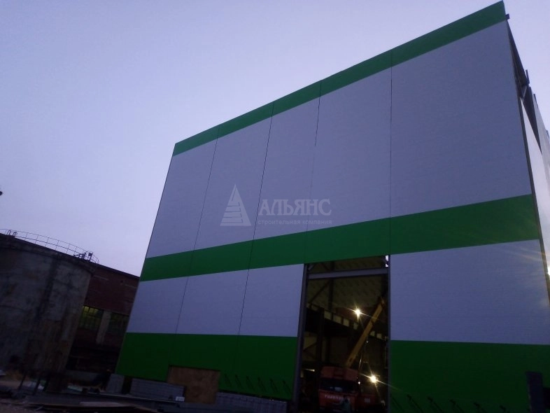 Цех бумажного комбината АО "Волга" из сэндвич-панелей - фото 11